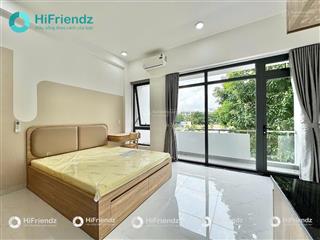 Cho thuê căn hộ mini full nội thất siêu thoáng mới xây ngay khu đô thị vạn phúc city