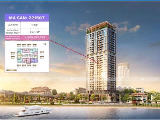 Chuyển nhượng căn 1pn + cosmo view trực diện sông hàn  view pháo hoa, chênh dễ thương