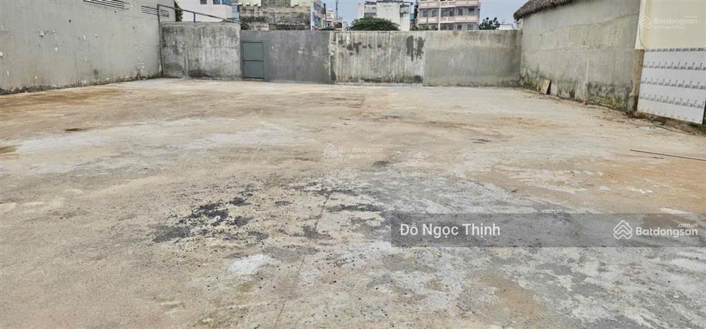 Cho thuê mặt bằng kho 520m2 giá 38tr quận 12 cách quốc lộ 1a 200m