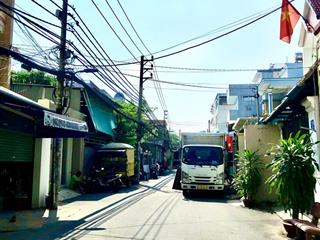 Bán đất tặng nhà 2tầng 160m2 đường nhựa 8m xe tải tránh xd cao tầng nhỉnh 60tr/m2