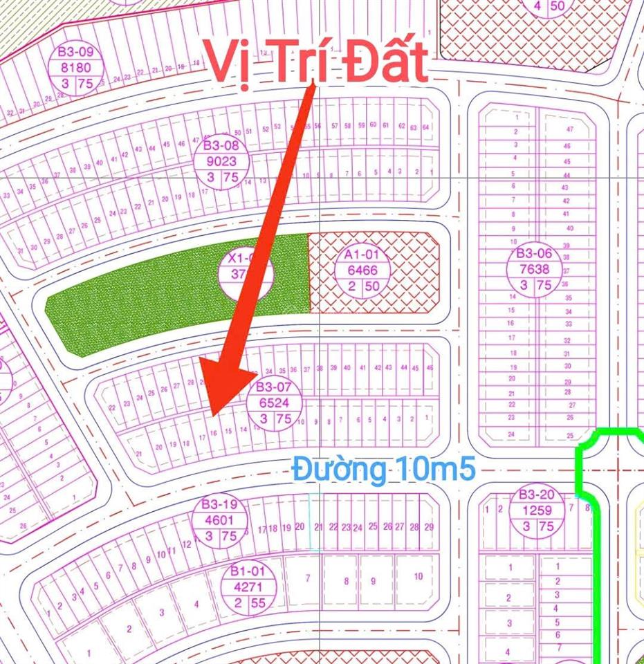 Chính chủ gửi bán đất đường 10m5 dự án hội an green village  cầu hưng lai nghi 131m2 giá 1,45 tỷ