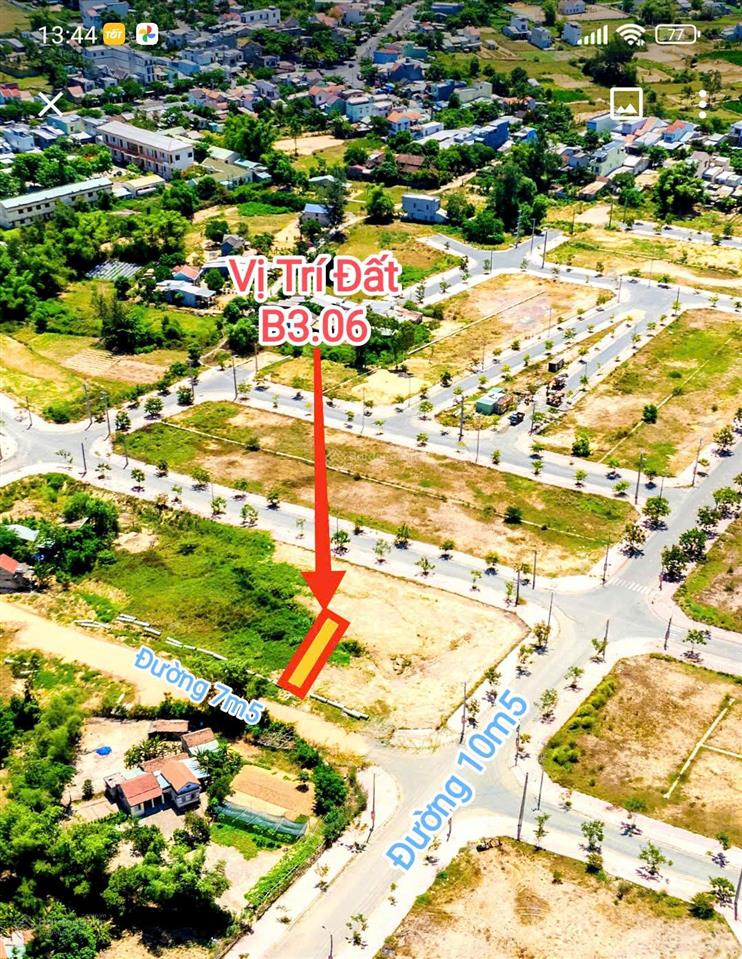 Chính chủ bán đất nền dự án riviera hội an complex diện tích 150m2 đường 7m5 giá 12.5tr/m2