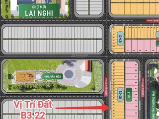 Chính chủ bán đất hội an green village  lai nghi b3.22 hướng đông 150m2 giá 10,7tr/m2 đường 7m5