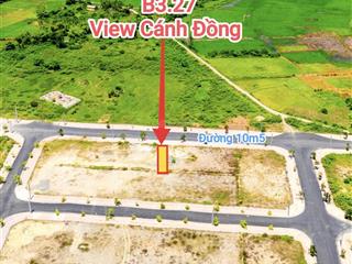 Bán đất nền dự án chợ lai nghi hội an block b3.27 view lúa dt 150m2 đường 10m5 giá 1.85 tỷ