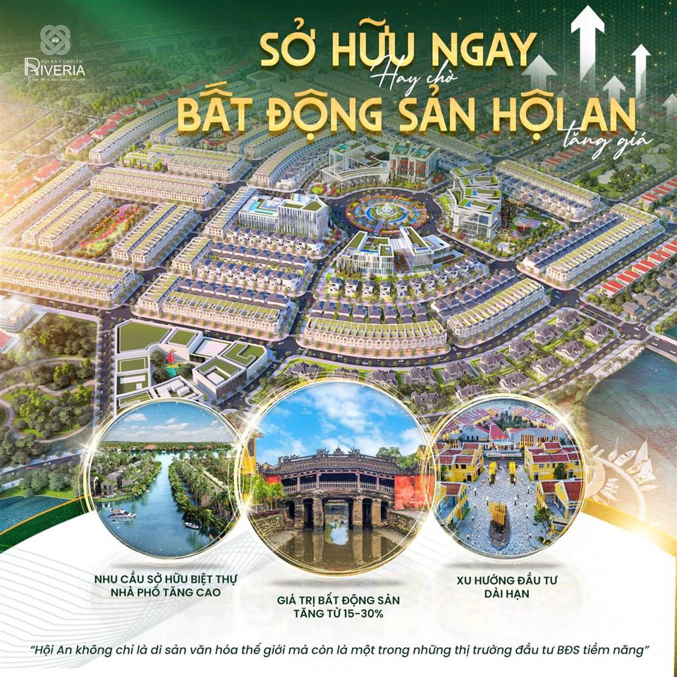 Mở bán chính thức dự án hội an green village! giỏ hàng 100 lô giá chỉ từ 1,45 tỷ/lô