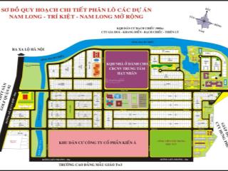 Vị trí đẹp! lô đất kdc nam long cạnh trục chính d1 240m2 đ. liên phường đối diện global city