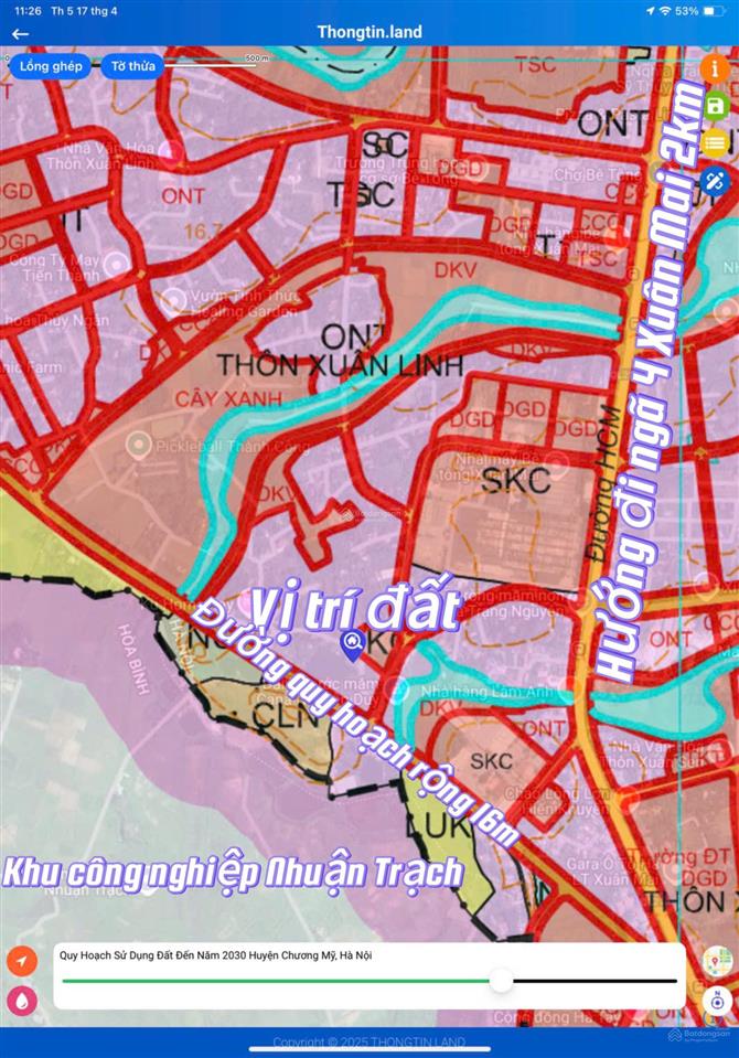 Chính chủ bán đất tại thuỷ xuân tiên . ( nay là xã xuân mai , tp hà nội )