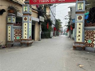 Cần bán gấp lô đất thổ cư cạnh khu đấu giá  du nội, mai lâm  đông anh sổ đỏ sẵn công chứng