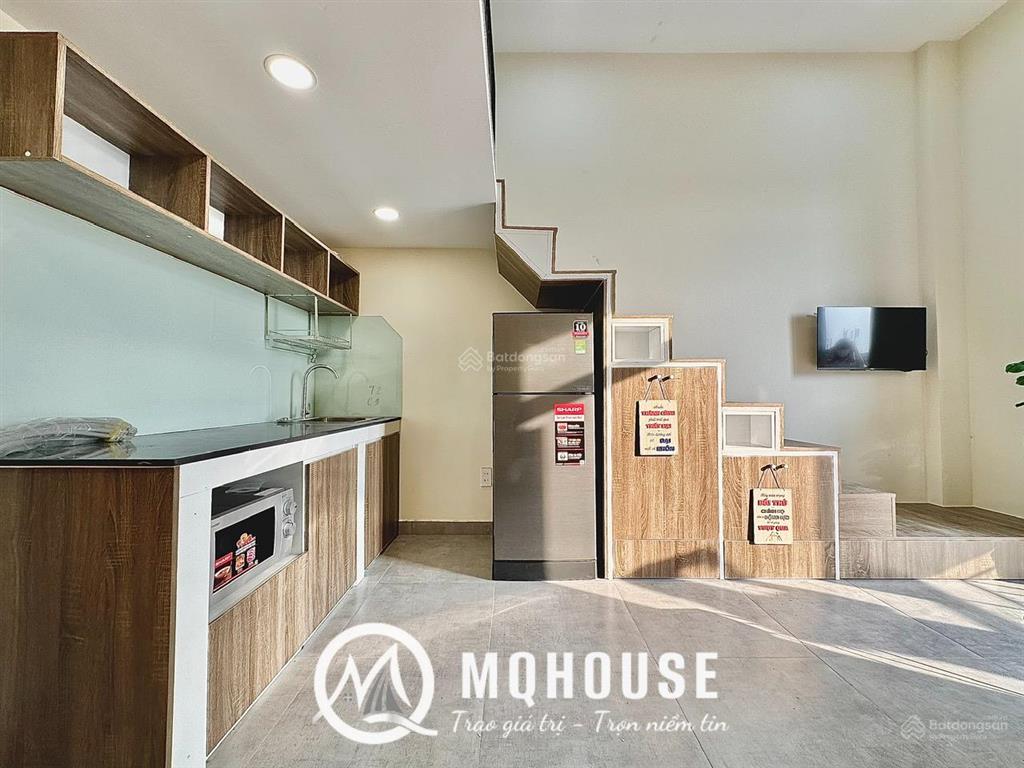 Căn hộ có balcony rộng thoáng, rộng 35m2 đường 3/2, q10