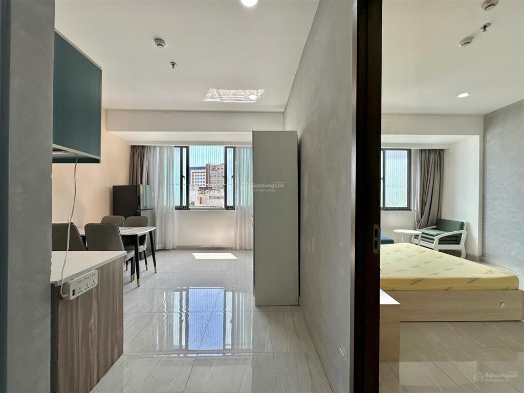 Cho thuê căn hộ 1pn tách bếp  rộng 35m2  đường nguyễn duy dương q5