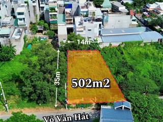 Đất mặt tiền võ văn hát, tp thủ đức