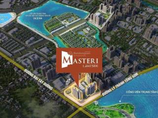 Duy nhất 5tỷ5 3pn 90m2 masteri lakeside ck 14,3% mpdv 24th tặng 3 chỉ vàng trong tháng 6 slot để xe