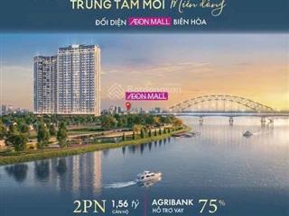 Với giá ưu đãi 1,56 tỷ bạn sở hữu ngay căn hộ cao cấp 2 pn tại fresia riverside tuyệt đẹp