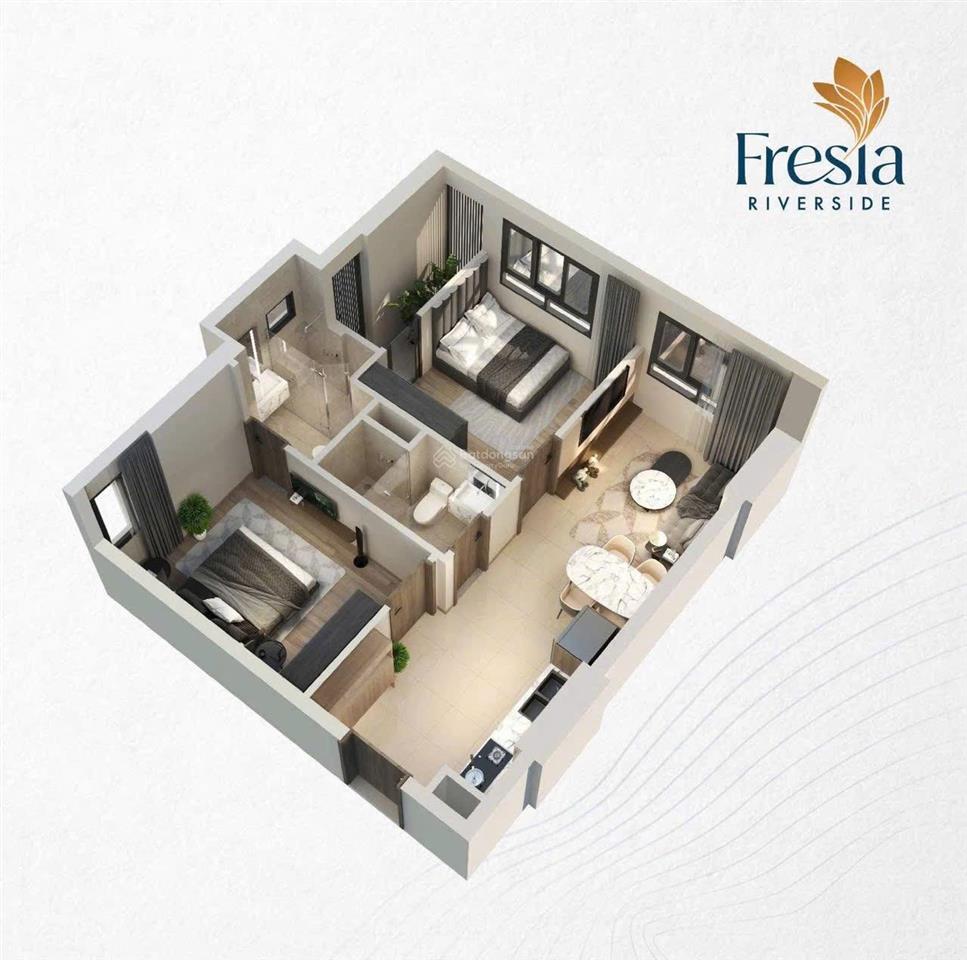 Sở hữu ngay căn hộ 2 pn đẹp nhất biên hoà chỉ với 400tr fresia riverside nơi đầu tư lý tưởng