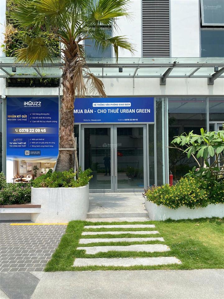 Shophouse urban green thủ đức chỉ 8,9tỷ, ký hd cam kết thuê lại từ cdt, sổ hồng riêng, giá rẻ