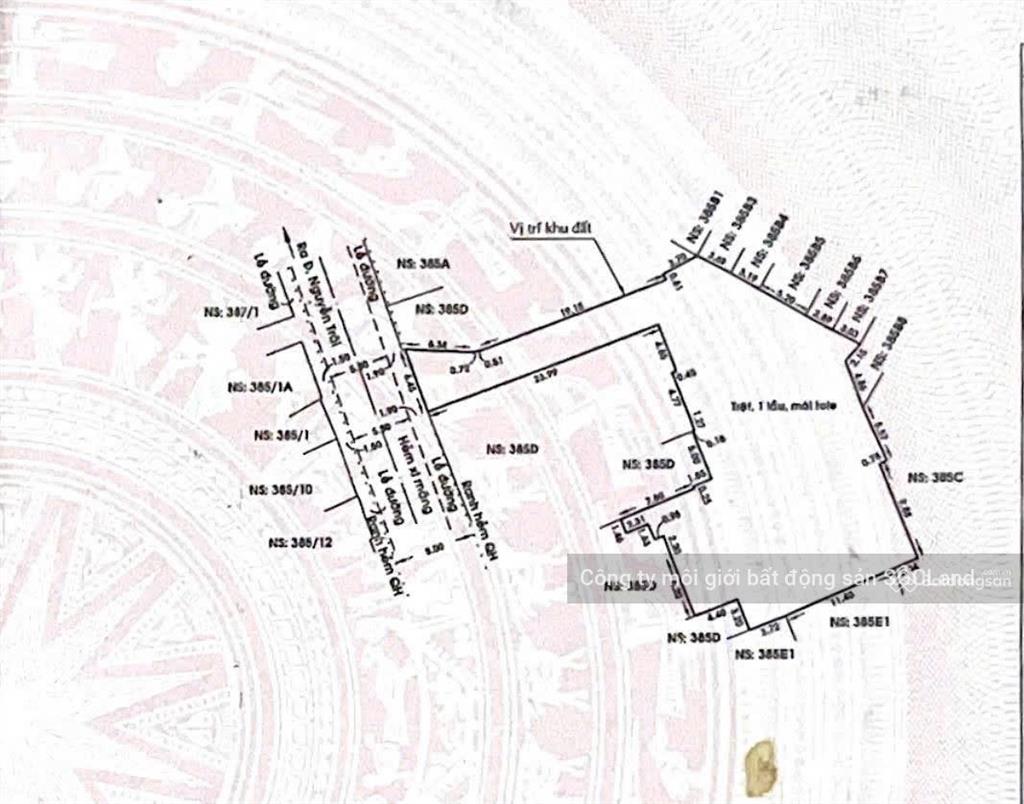 Khan hiếm! lô đất ~700m2 nguyễn trãi, quận 1 khu vực được xây building, dự án.
