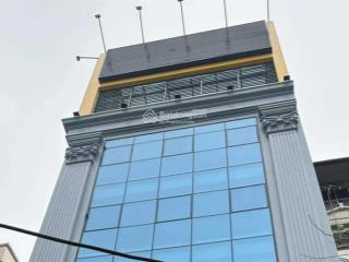 Bán tòa building mặt phố hoàng quốc việt, 180m2, 7 tầng, 3 mặt thoáng, mặt tiền 9m, 102 tỷ