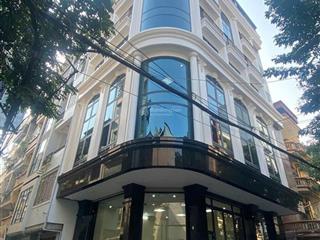Bán tòa nhà phố trần thái tông, căn góc, 145 m2, 9 tầng, mặt tiền 22m, 69 tỉ