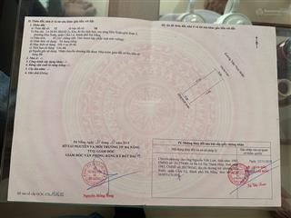 Bán lô đất đẹp đường 7.5m trần thúc nhẫn, hoà xuân  gần cầu nguyễn tri phương  giá 5.3 tỉ tl