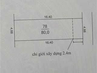 CHÍNH CHỦ GỬI BÁN – KHU ĐẤU GIÁ X2, ĐỒNG NHÂN – HẢI BỐI (Vĩnh Thanh)