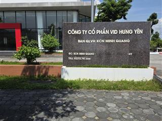 Cần bán 6.000 mét vuông đất công nghiệp tại khu công nghiệp minh quang hưng