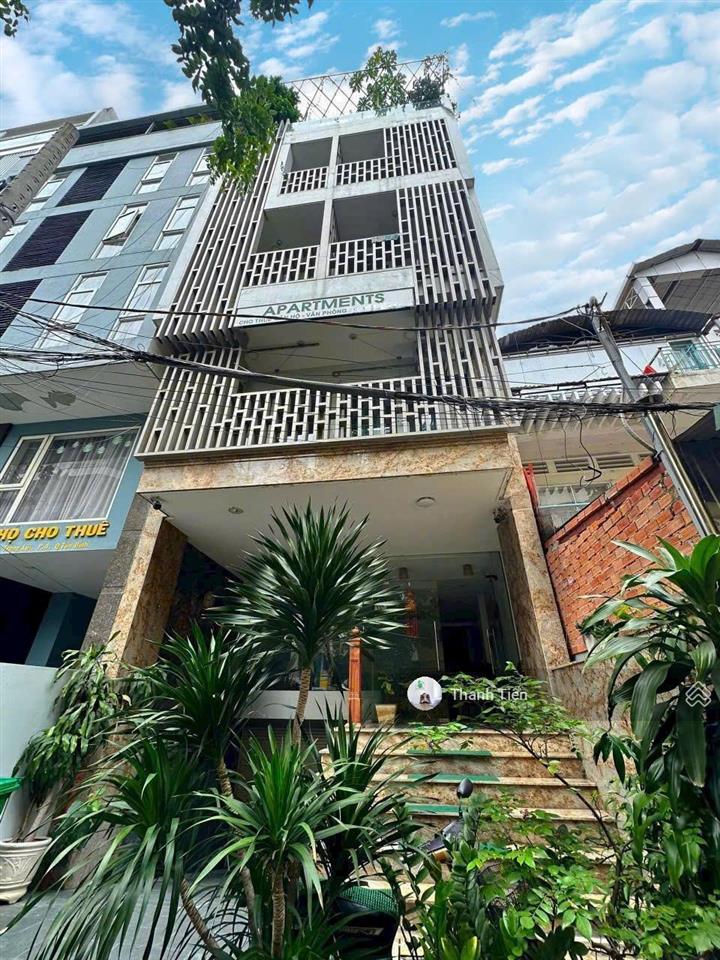 Tòa căn hộ + penthouse (7x30m) hầm + 5 tầng thang máy. dòng tiền 2,5 tỷ/năm  chỉ 43 tỷ còn bớt