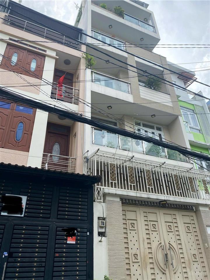 Bán gấp nhà 4 tầng 10 phòng. 4,5x20m. hđt 50tr/tháng. đường nhựa 8m sát mặt tiền sư vạn hạnh