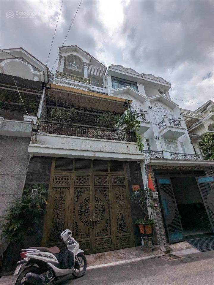 Ngộp bank nhà 4 tầng khu phân lô đường trần thị năm, phường tch q12 dt 86,6m2 (5mx17,5m) đường 8m