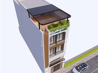 Chdv 5 tầng có thang máy đường số 27 phường 6 q. gò vấp dt 110m2(5,5x20) hẻm ôtô dòng tiền 86tr/th