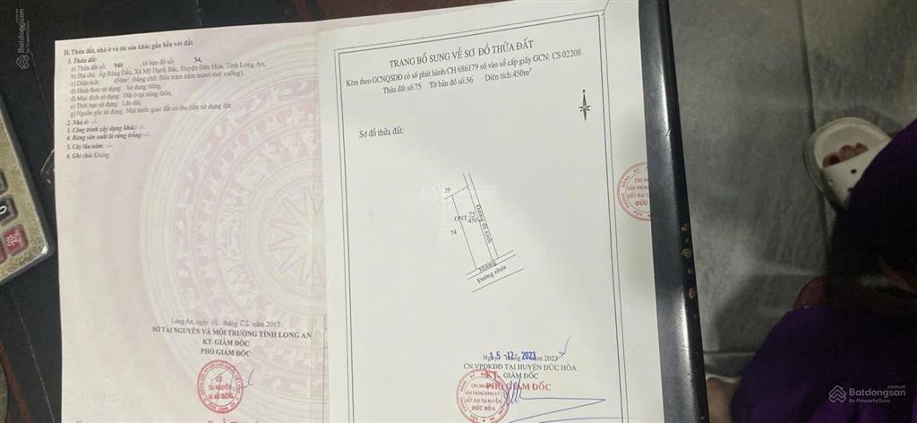 Chính chủ gửi bán lô đất 2 mặt tiền nhựa cách cây xăng minh toàn 400m. 0832 369 ***