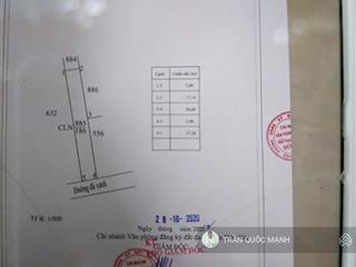 Bán lô đất chân dài mỹ hạnh bắc 5x57m. ful thổ cư giá 1,550 tỷ.  0832 369 ***