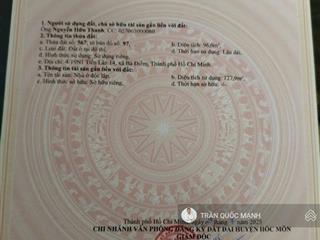 Bán nhà 1 trệt 1 lầu ngay sau trường tiểu học bùi văn ngữ 100m2..giá 6 tỷ.. 0832 369 ***