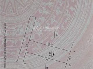 Bán đất.an dương vương. phú thượng. diện tích 41m2 . mt 3.5 m. mặt ngõ nộng , xe ba gác tránh xe