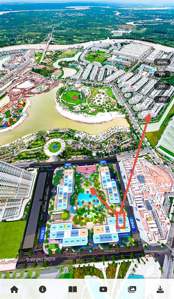 1pn+ 60m2  opus one full nội thất cao cấp, giá chỉ 4,336 tỷ (bao gồm vat và kpbt), chiết khấu 14%