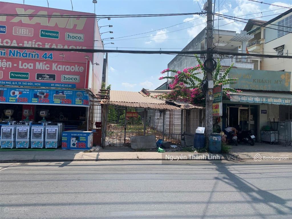 Mt đường hoàng hữu nam p. tân phú tp thủ đức 6x38m full thổ cư, xây dựng hầm và 5.5 tầng