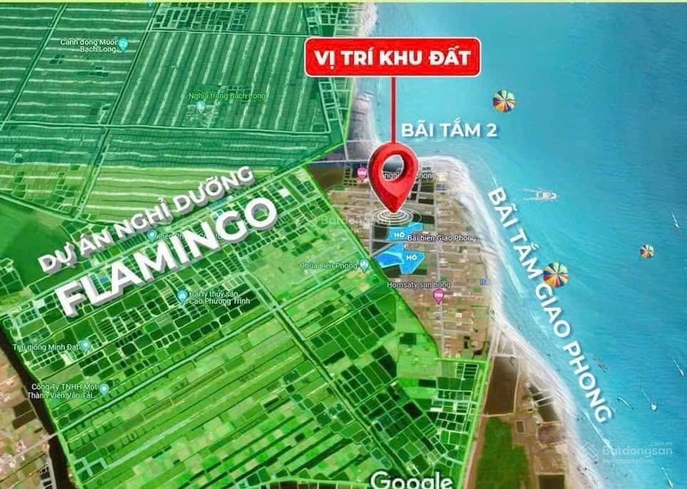 Bán đất biển quất lâm dt 100m . giá 1,7 tỷ