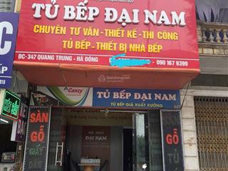 Cho thuê cửa hàng mặt phố quang trung số nhà 347. giá 9tr