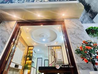 Bán nhà yên duyên, cạnh trường hoàng mai, 2 thoáng vĩnh viễn, 40m2, 4 tầng, 6.35 tỷ