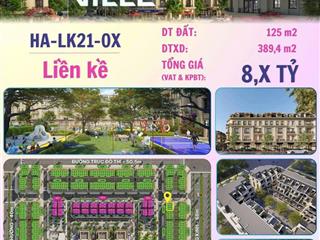 Liền kề 210x lumira ville chỉ 8.x tỷ