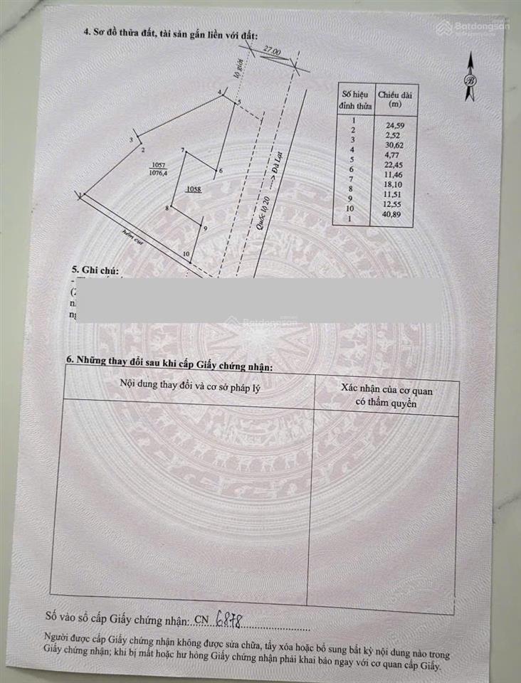 Bán đất mặt tiền ql 20 53m2, ngang gần kcn phú hội, đức trọng, lâm đồng