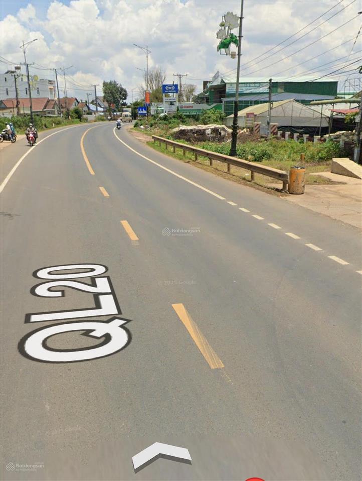 Bán đất mặt tiền ql 20 53m2, ngang gần kcn phú hội, đức trọng, lâm đồng