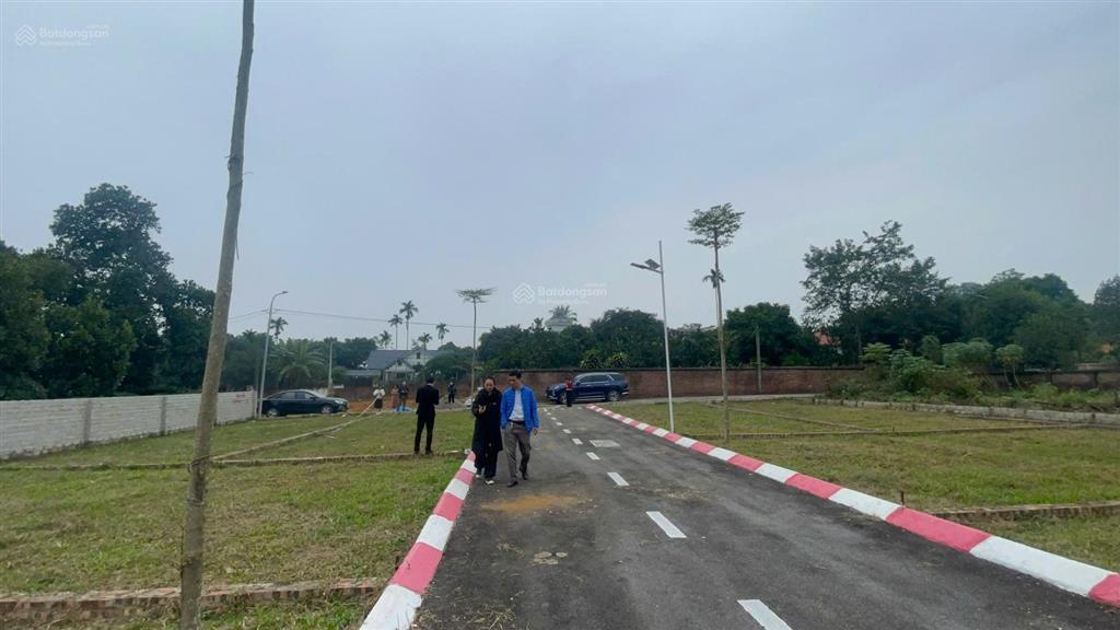 Với 2,52 tỷ có ngay mảnh đất phân lô trại hồ, hòa lạc, ô tô tránh