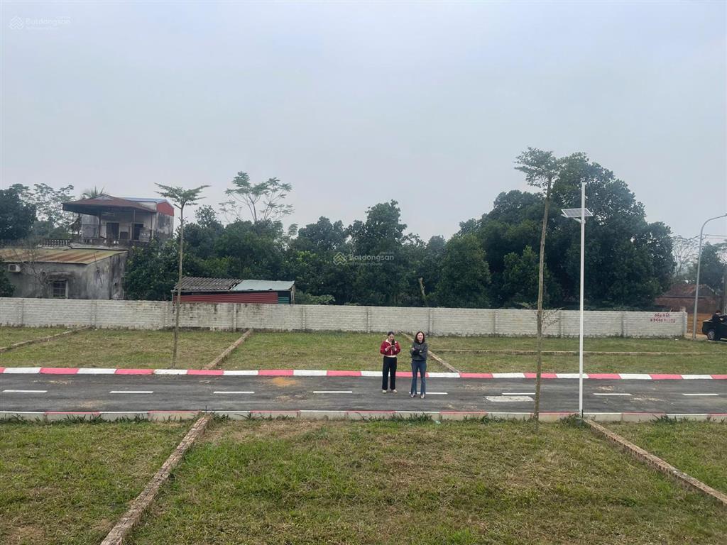 Với 2,52 tỷ có ngay mảnh đất phân lô trại hồ, hòa lạc, ô tô tránh