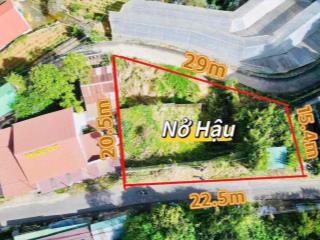 Hạ giá cần bán nhanh lô đất 2 mặt tiền view cực đẹp 22x19,7m, 434m2 phường 11  tp đà lạt