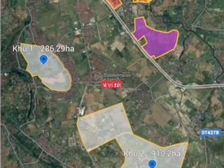 Bán lô đất 02 mặt thoáng mặt đường 427 kinh doanh đẹp sát đấu giá mã tre  bình minh  thanh oai