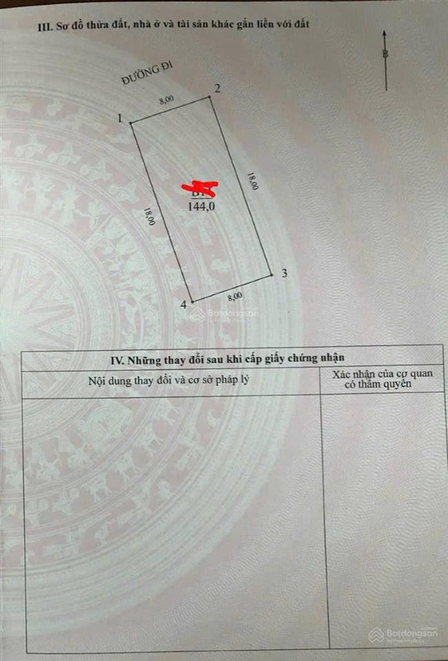 Bán đất khu 3ha đức diễn  phú diễn  bắc từ liêm, dt 144m2, mt 8m, đường 4 ô tô tránh giá 38 tỷ