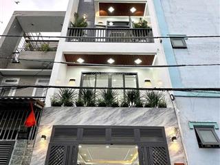 Nhà 5 tầng tặng full nội thất đường thạnh lộc 37 phường thạnh lộc, q12 dt 62m2 (4mx16m) 6,8tỷ.
