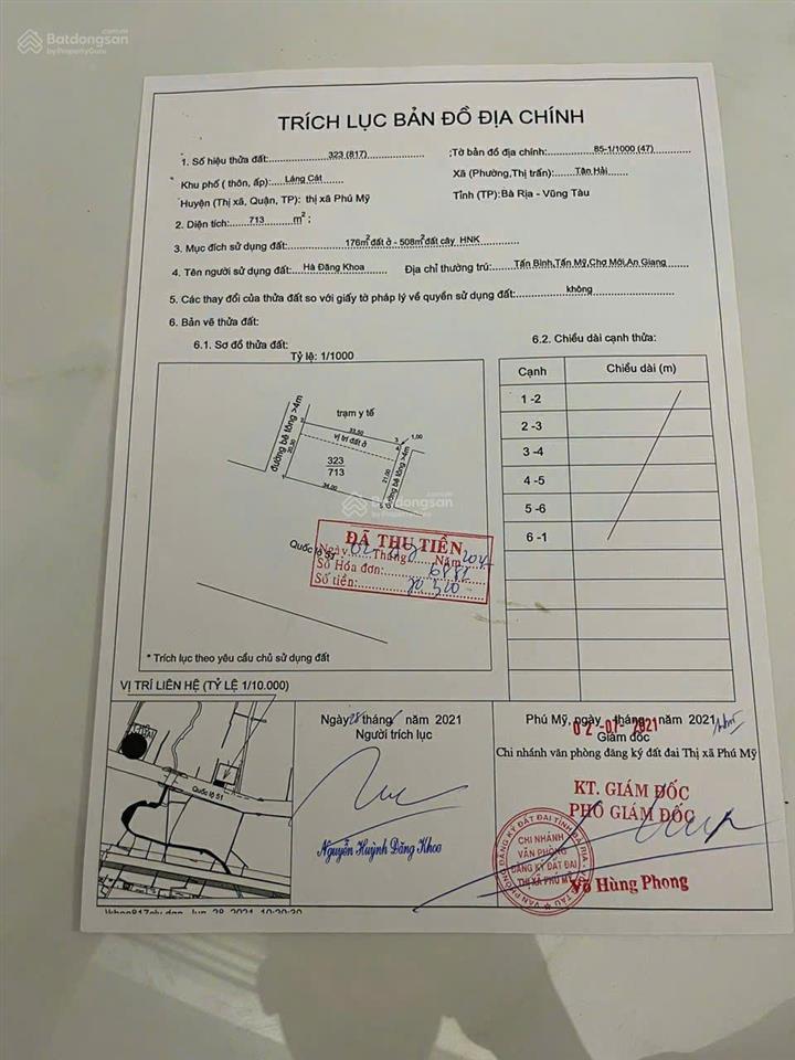 Chính chủ gửi bán lô đất mt đường chính vị trí kim cương quốc lộ 51 đơn giá rẻ vị trí kim cương.