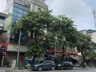 Mặt phố hai bà trưng lô góc. dt 115/126m2. mt 5,1m. nhà 5 tầng. sổ vuông nở hậu
