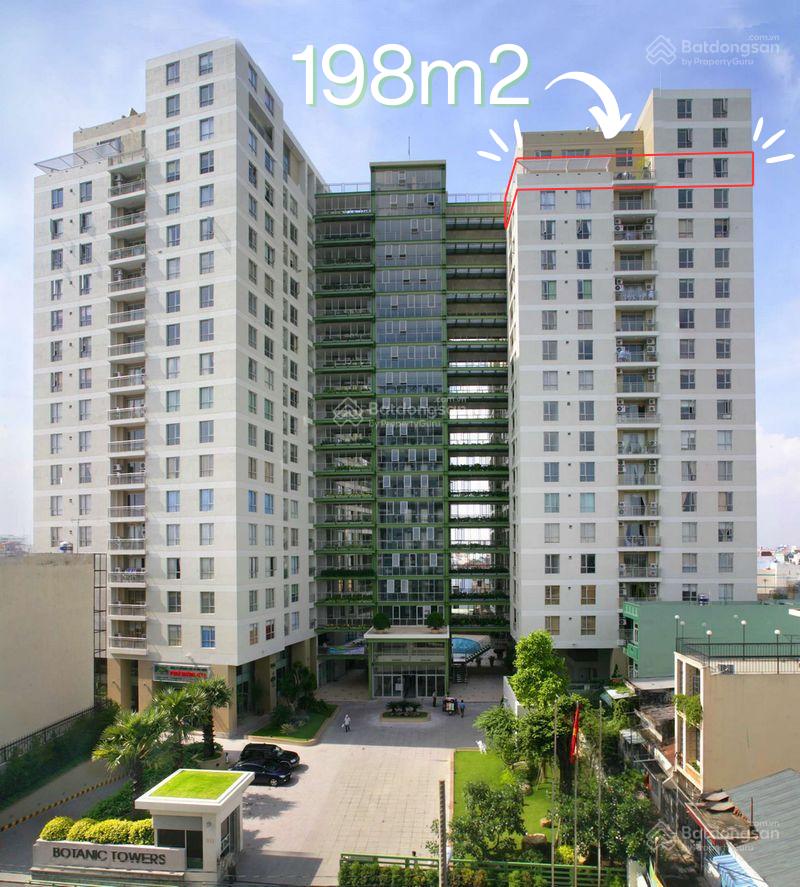 Căn hộ botanic tower penthouse mặt tiền chung cư view sân bay tân sơn nhất